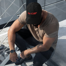 Load image into Gallery viewer, No Cap Distressed Dad Hat