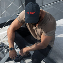 Load image into Gallery viewer, No Cap Distressed Dad Hat