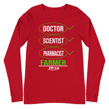 Load image into Gallery viewer, Doctor, Scientist, Pharmacist, FARMER Long Sleeve Tee