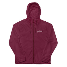 Load image into Gallery viewer, Unisex lightweight zip up windbreaker
